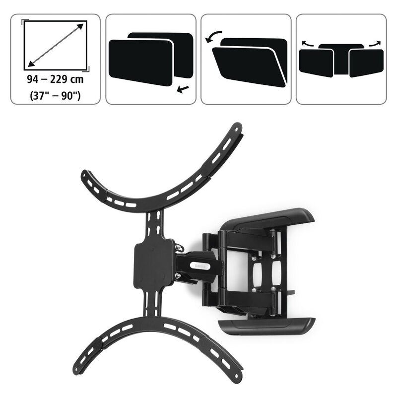 Hama TV-Wandhalterung 37-90 /50kg