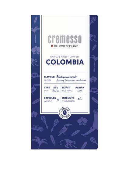 Cremesso Kaffee World´s Finest Coffees Colombia