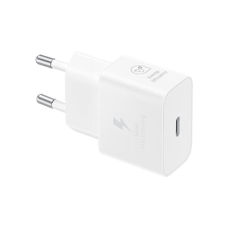 Samsung Netzteil 25W USB-C ohne Kabel weiss