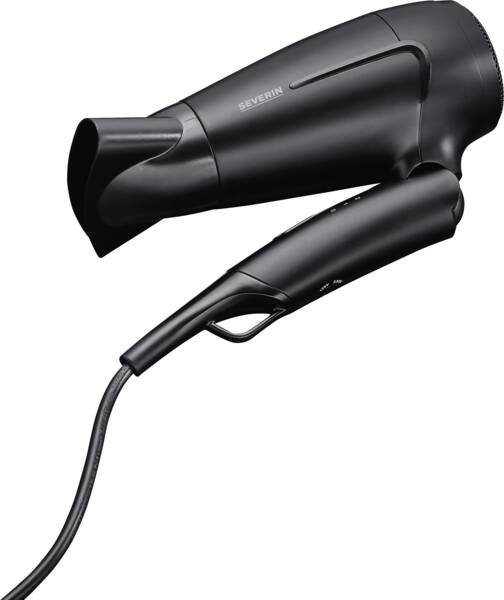 Severin Reise-Haartrockner HT 0159 Schwarz