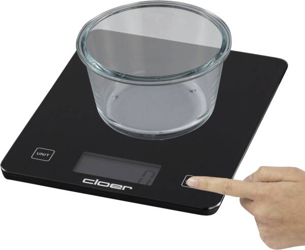 Cloer Küchenwaage 6870 Schwarz