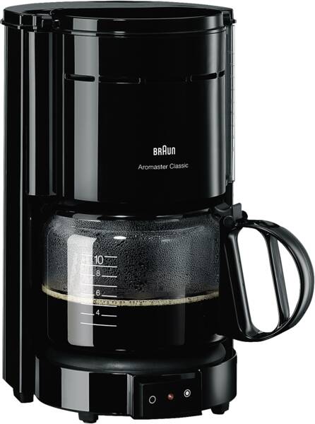 Braun Filterkaffeemaschine KF 47/1 Aromaster Classic Schwarz