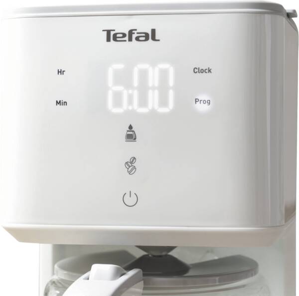 Tefal Filterkaffeemaschine CM6931 Sense Perlweiss-Grau