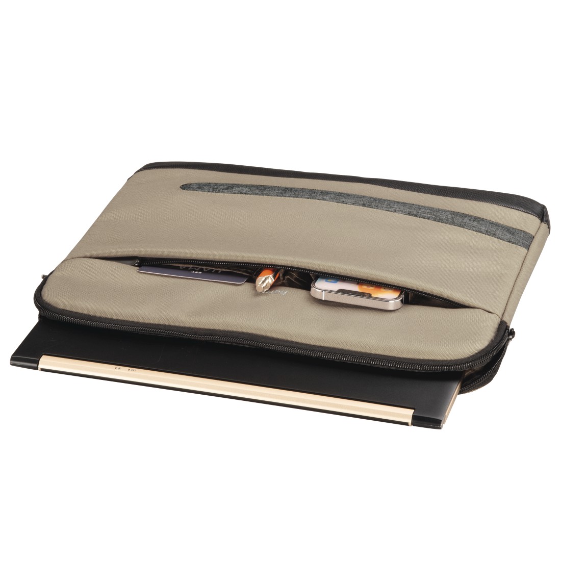 Hama Laptop-Sleeve "Terra", bis 34 cm (13,3"), Natur