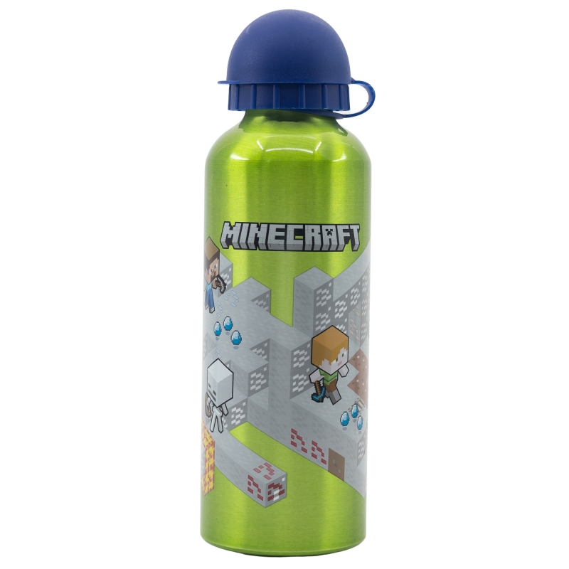 Minecraft - Aluminium Trinkflasche - 530 ml