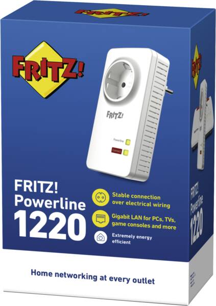FRITZ!Powerline 1220E(Single)