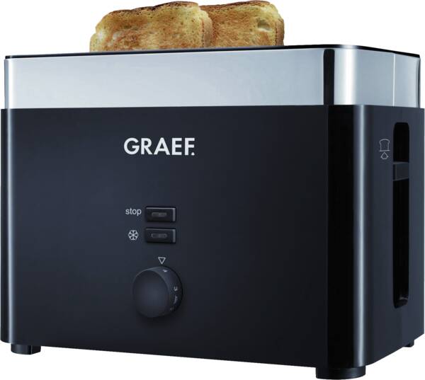 Graef 2-Scheiben-Toaster TO 62 Schwarz
