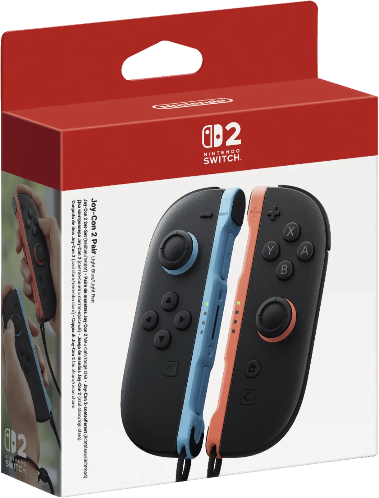Nintendo Joy-Con 2 2er-Set (hellblau/hellrot) (Switch 2)