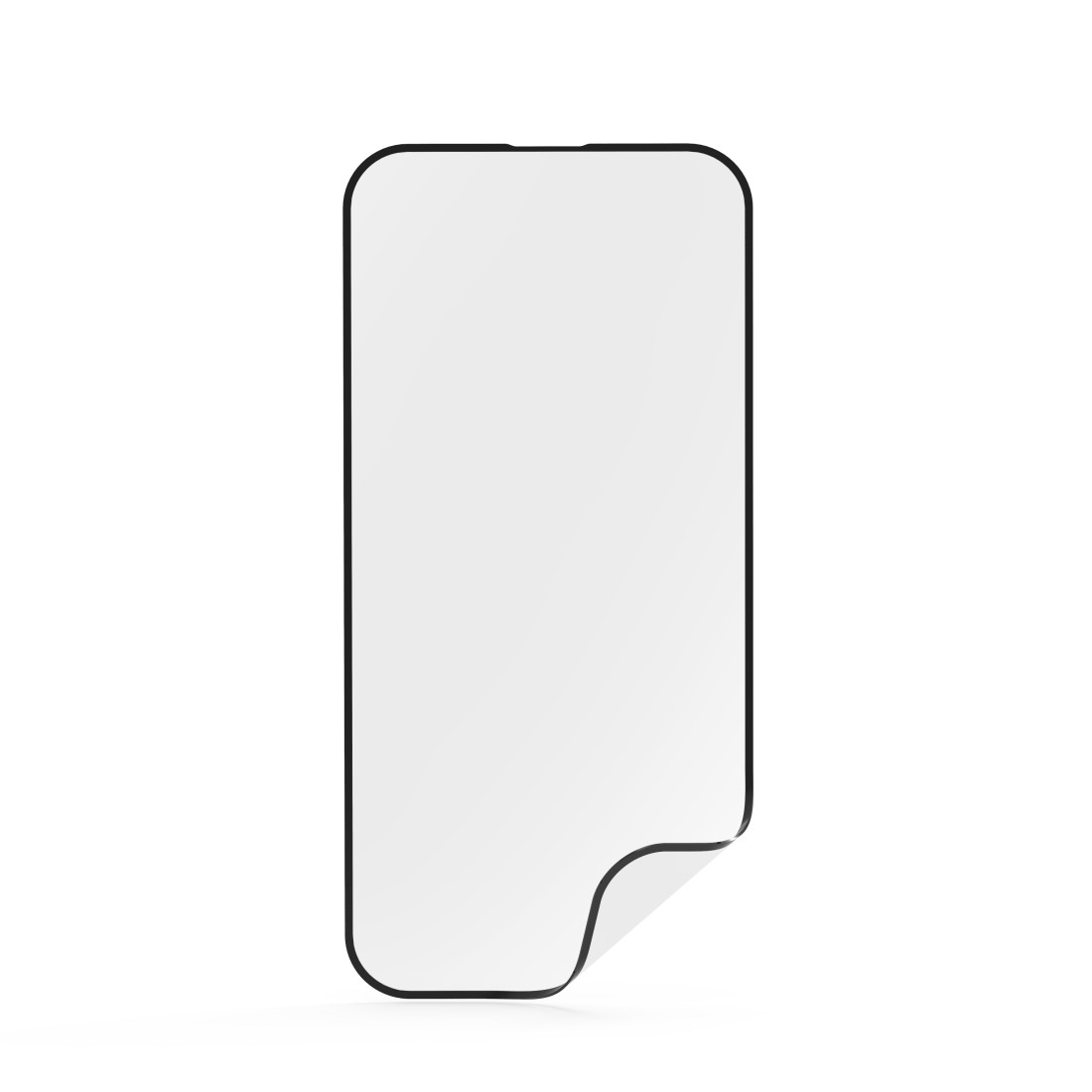 Hama Handy-Schutzglas "Super Hybrid" für Apple iPhone 15 Pro, Montagehilfe