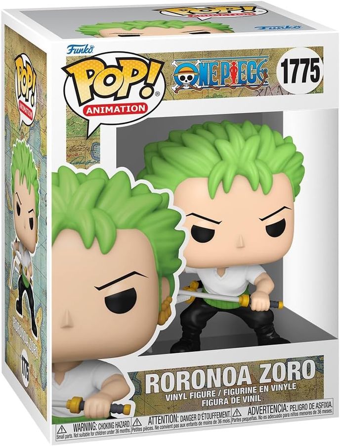 Funko 80369 - Pop! Animation - One Piece Roronoa Zoro #1775