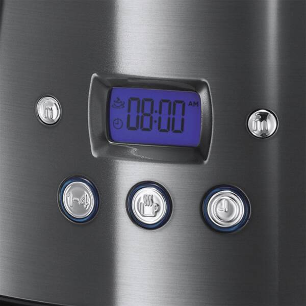 Russell Hobbs Filterkaffeemaschine Luna Moonlight Grey Glas Moonlight Grey