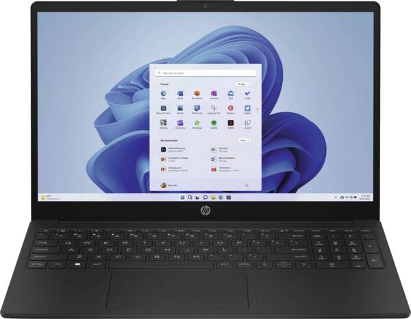 HP Notebook 15-fc0808ng Schwarz