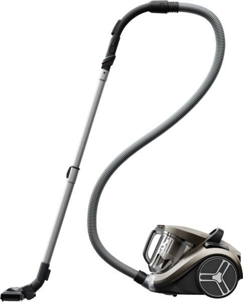 Rowenta Bodenstaubsauger RO4B30 Compact Power XXL Parkett Chrom