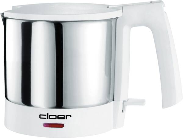 Cloer Wasserkocher 4721 Edelstahl-Weiss
