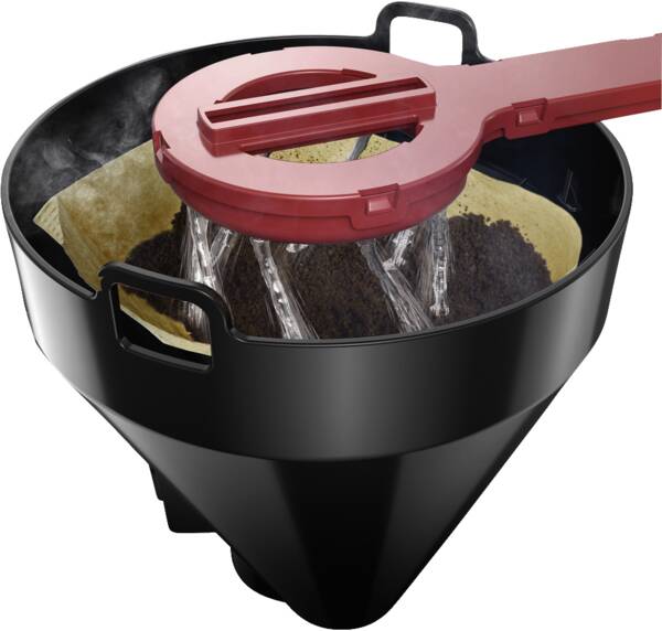 Russell Hobbs Filterkaffeemaschine Colours Plus+ Flame Red G Rot