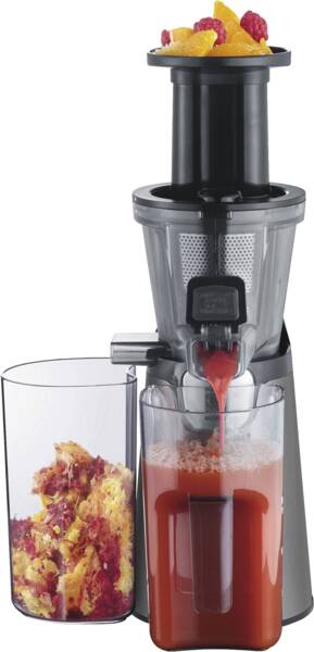 Severin Entsafter ES 3571 Slow Juicer Graumetallic-Schwarz