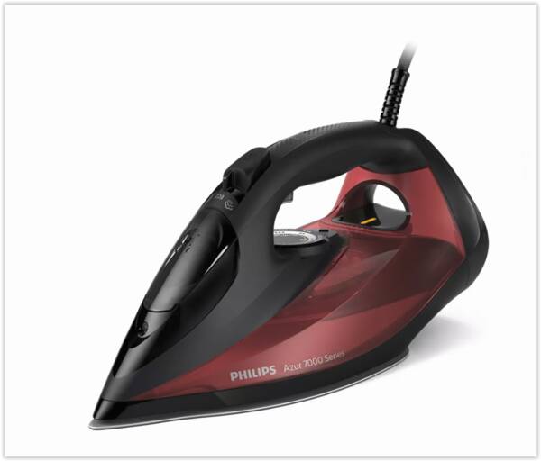 Philips Dampfbügeleisen DST7022/40 Schwarz-Rot