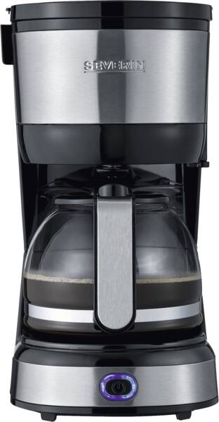 Severin Filterkaffeemaschine KA 4808 Edelstahl-Schwarz