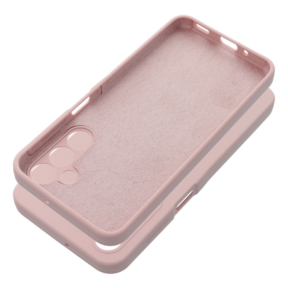 SILICONE 2mm Handyhülle für SAMSUNG A16 5G / A16 4G puderrosa