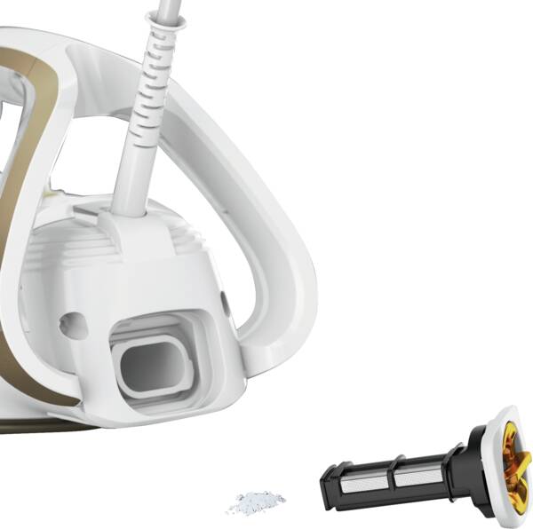 Tefal Dampfbügeleisen FV8042 PUREGLISS Weiss-Gold