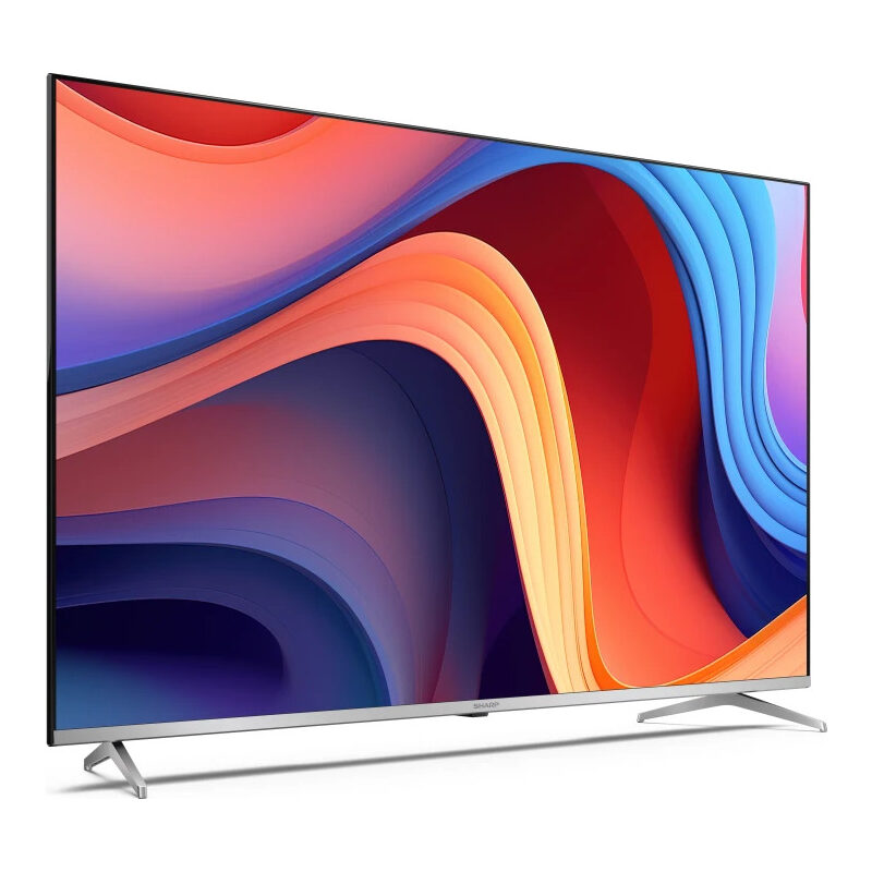 Sharp 55 Zoll GP6260E 4K UHD QLED silber