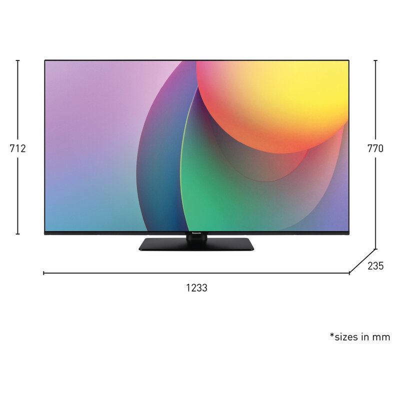 Panasonic 55 Zoll W60A LED Smart TV schwarz Panasonic 55 Zoll W60A LED Smart TV schwarz