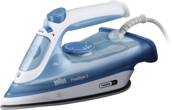 Braun Domestic Home Dampfbügeleisen FI 3144 BL Blau-Weiss