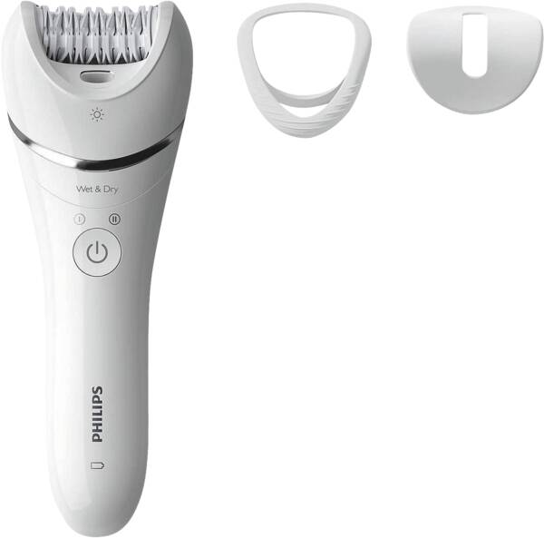 Philips Epilierer BRE700/00 Weiss-Chrom