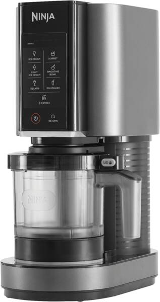Ninja Eismaschine NC300EU Creami Schwarz-Silber