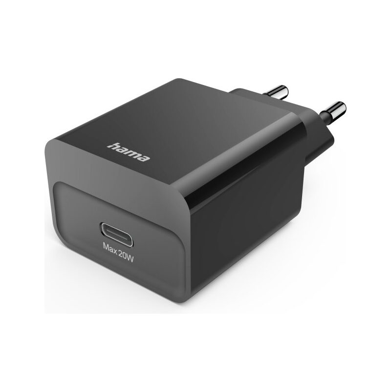 Hama Netzteil, USB-C, 20W, schwarz
