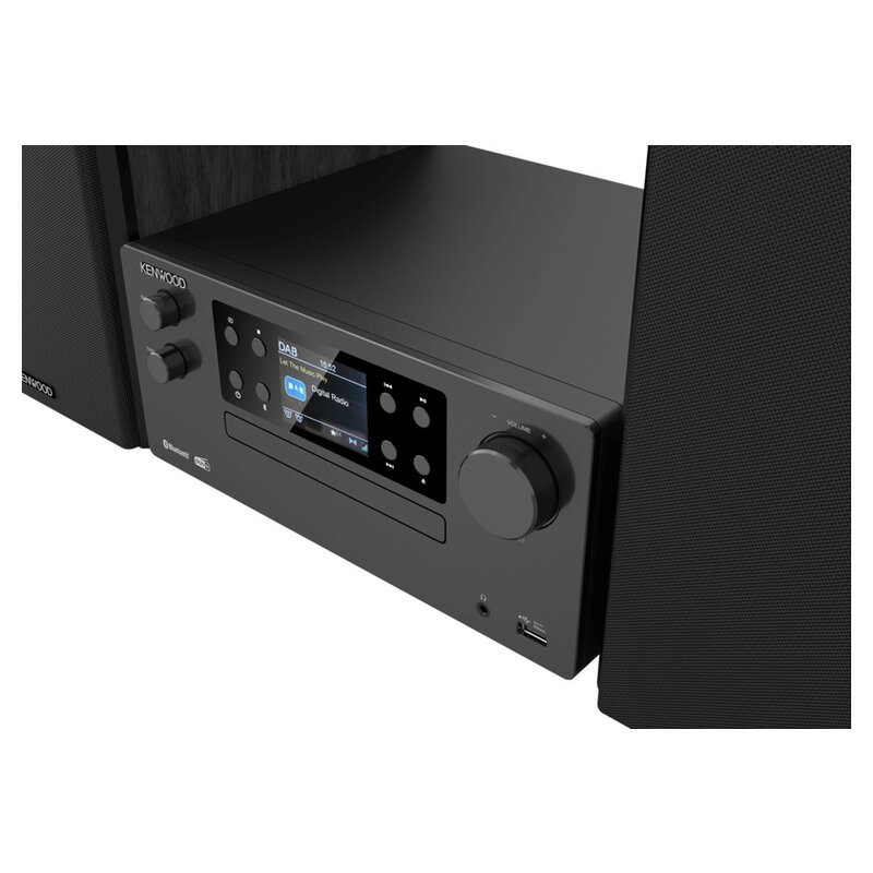 Kenwood M-925DAB MicroHifi DAB+ BT schwarz