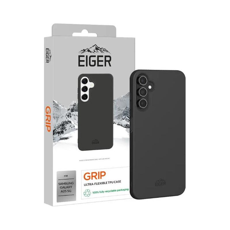 Eiger Grip Case Samsung A25 5G schwarz