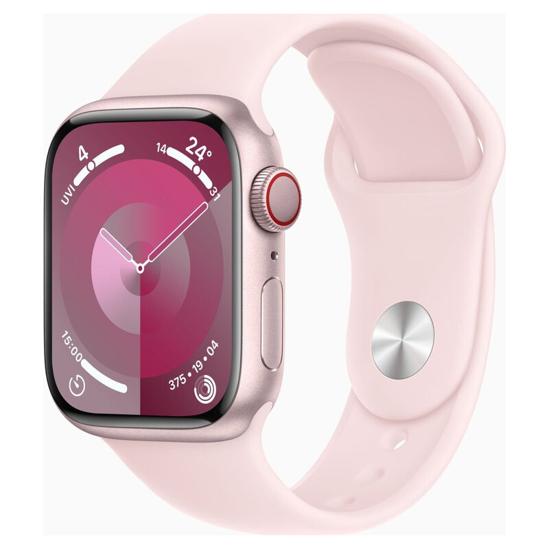 Apple Watch,S9,CELL,41mm,S/M,pink