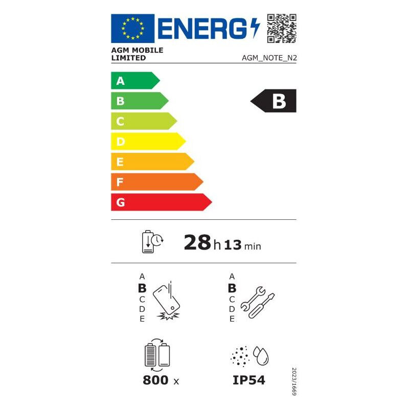 AGM Note N2 Active 4G 32GB schwarz