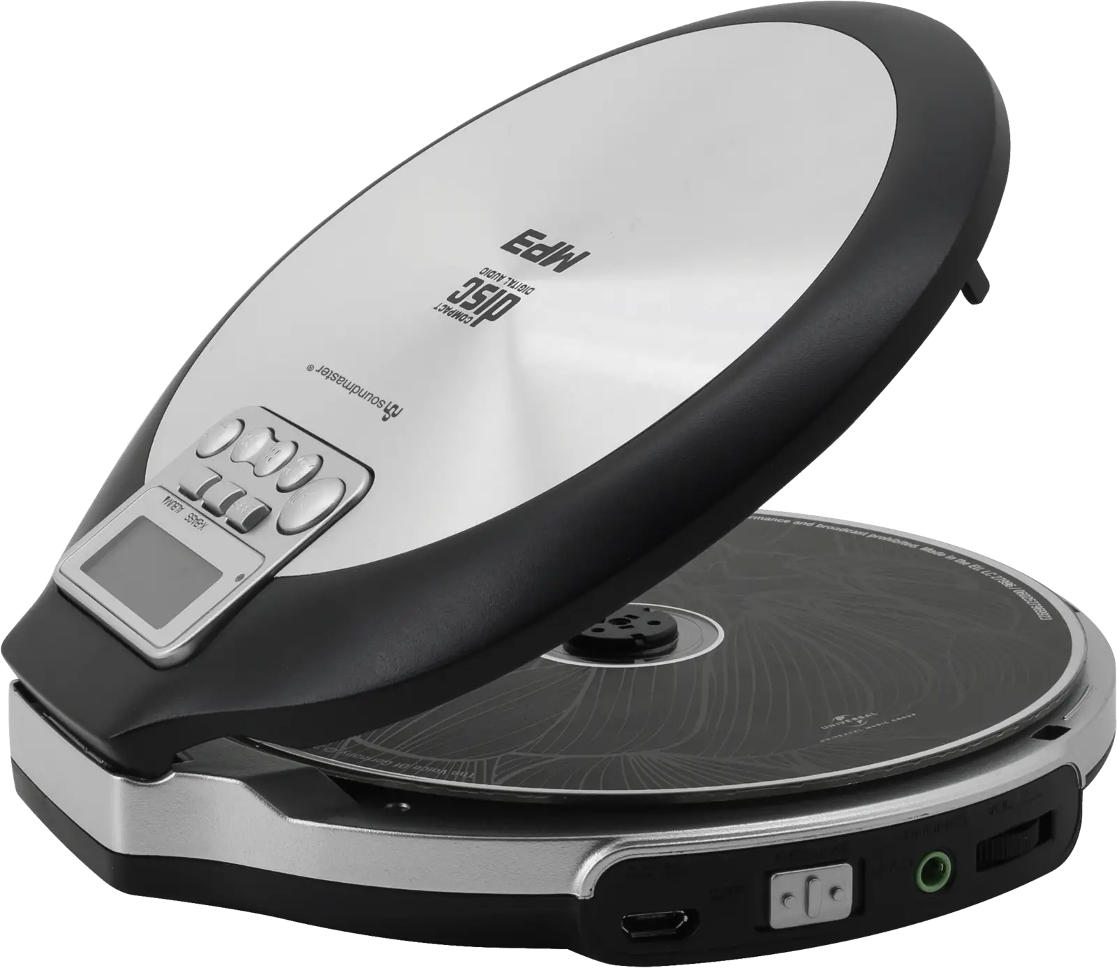 Soundmaster CD-Portable CD9220 — Silber-Schwarz