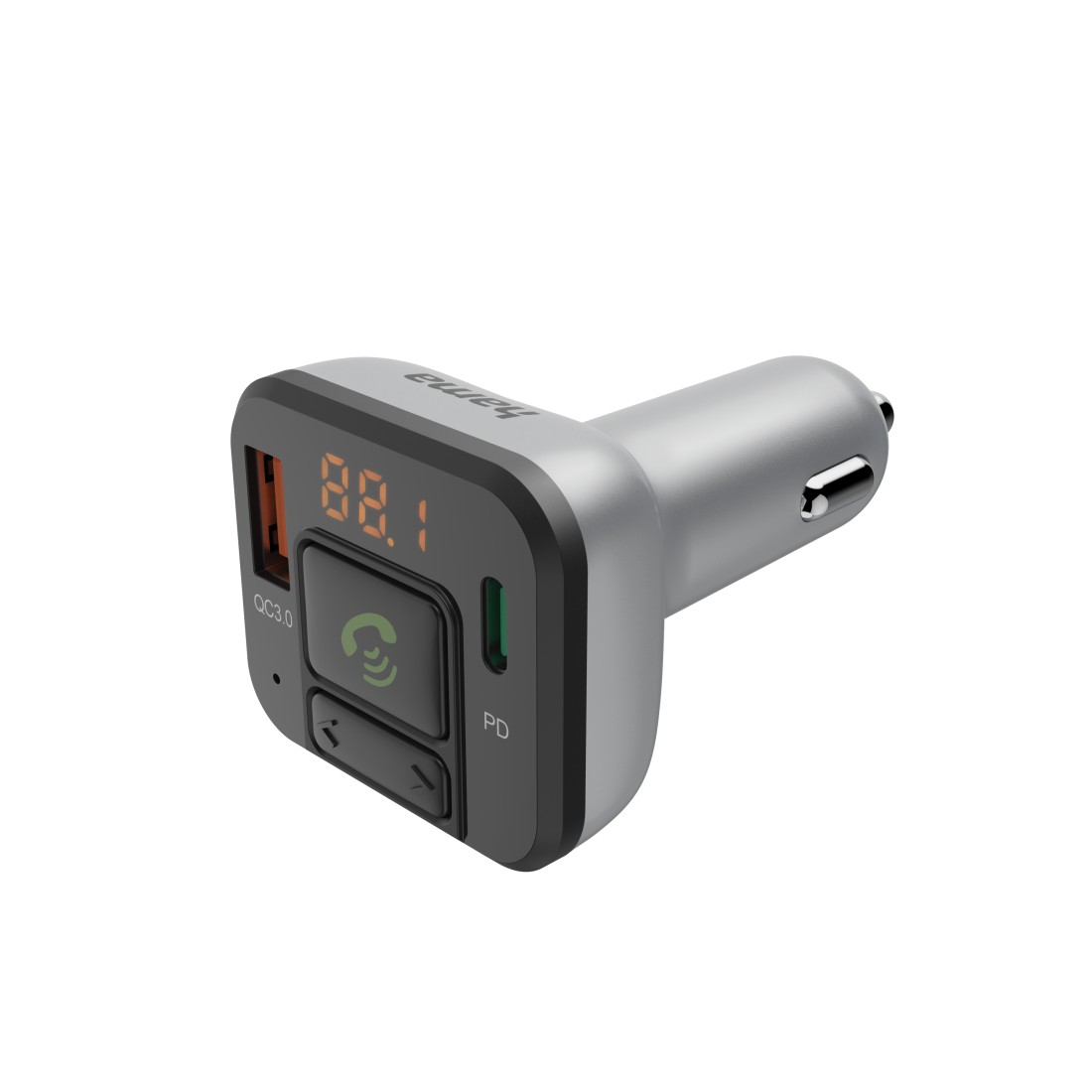 Hama FM-Transmitter mit Bluetooth®- und Freisprechfunktion