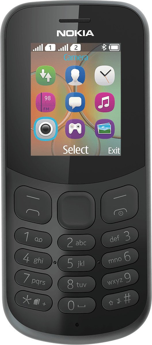 Nokia 130 Dual Sim 2017 schwarz