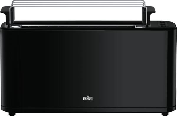 Braun Domestic Home Langschlitz-Toaster HT 3110BK PurEase Schwarz