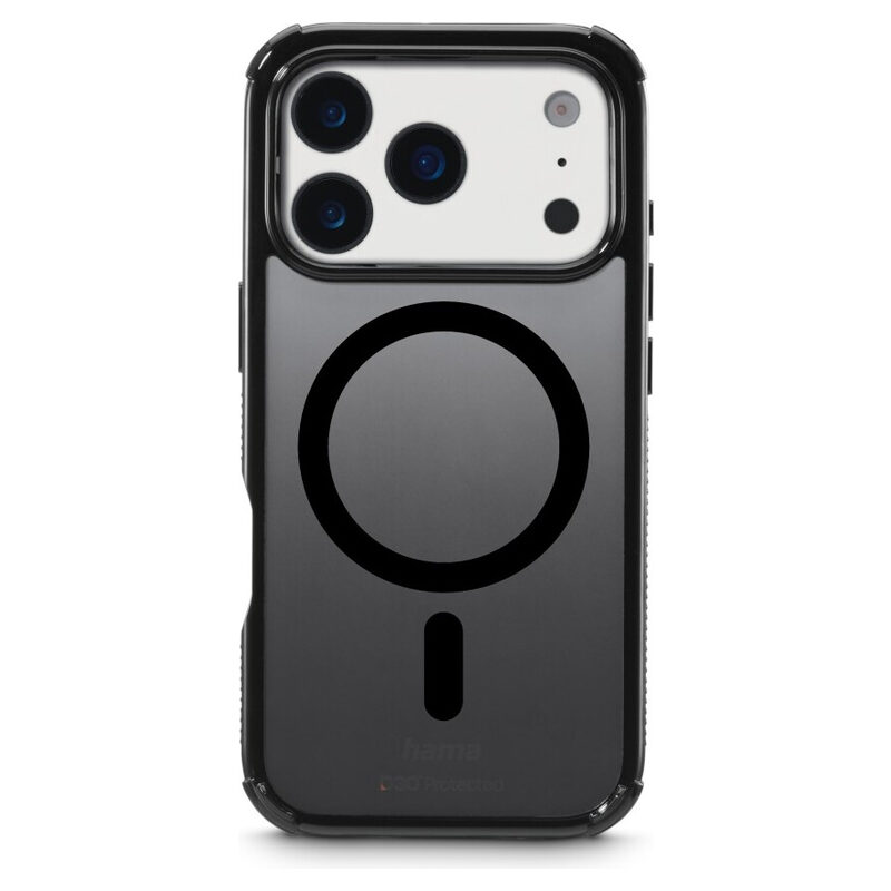 HAMA Cover MagCase Extreme Protect für Apple Iphone 17 Pro, schwarz
