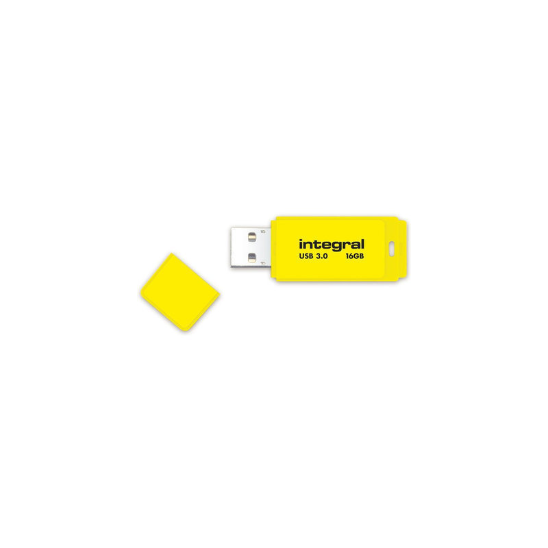 Integral USB Stick 3.0 Neon, gelb 16GB