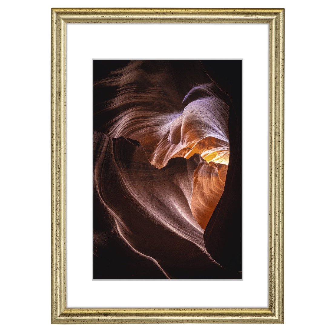 Hama Holzrahmen "Phoenix", Gold, 24 x 30 cm