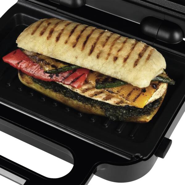 Russell Hobbs Sandwichmaker 3 in 1 Schwarz-Edelstahl