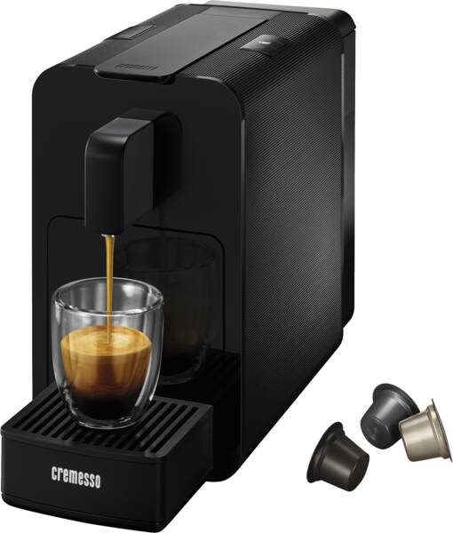 Cremesso Kaffeekapselautomat Viva Elegante - Volcano Black
