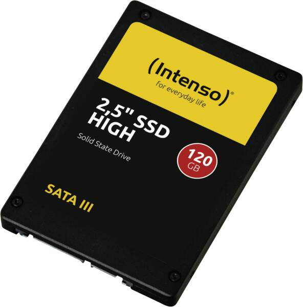 Intenso SSD Festplatte 120GB 2,5’’ Sata3 High Performance