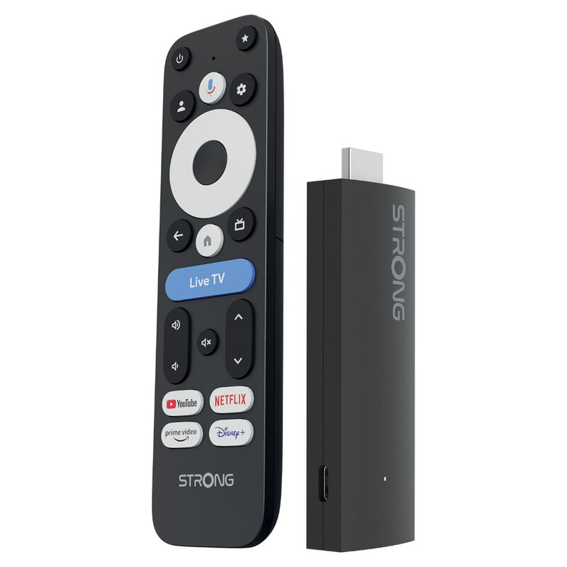 Strong LEAP-UNA+ Android TV Stick schwarz