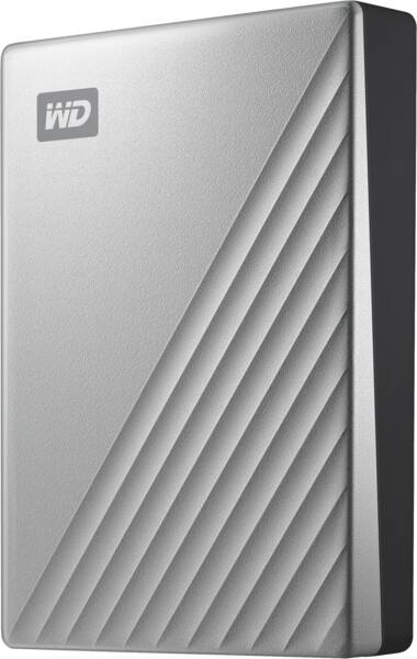 Western Digital Festplatte My Passport Ultra For Mac 4TB Silber