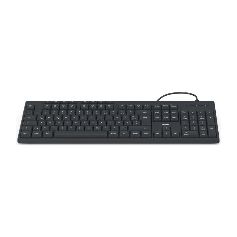 Hama Tastatur-USB CK-200 schwarz