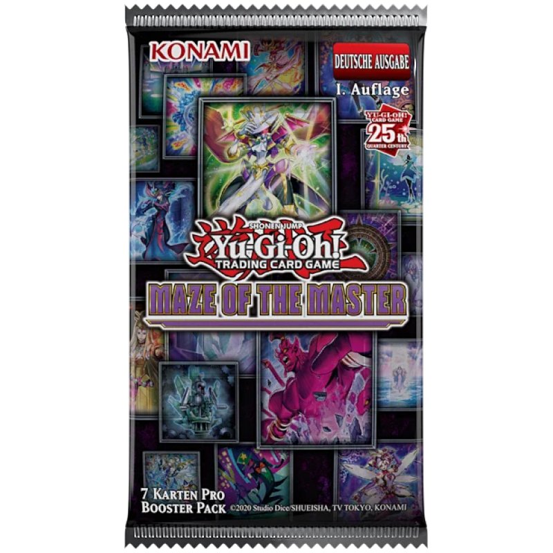 Yu-Gi-Oh! Maze of the Master Booster - Deutsch – Offizielles Sammelkarten Booster Pack
