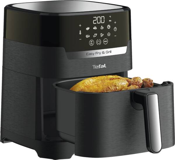 Tefal Heißluft-Fritteuse EY5058 EASY FRY & GRILL XL PRECISION Schwarz