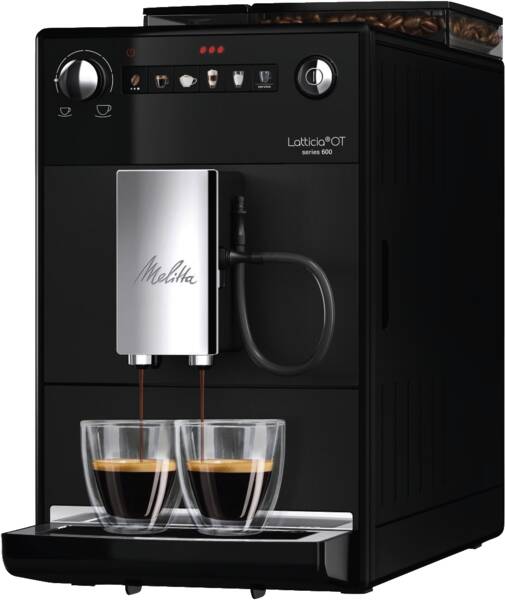 Melitta Kaffeevollautomat Latticia OT inkl. Milchlanze Frosted Black